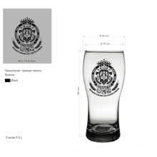 Whisky Cup Glass Cup for Beer or Drinking Beer Cup Kb-Hn03589